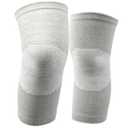 Onecompress - One Compress Premium Bamboo Knee Sleeve 2-pack Original(Medium(55-75KG)) (Gray, M)
