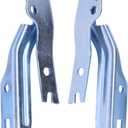 ApplianPar 2Pcs Silver Front Driver and Passenger Side Hood Hinge for Jetta 2019 2020 2021