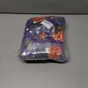 Funny Blanket Cat Pumpkin Throws for Kids Adults Pumpkin Cat Home Decor Gifts Flannel Blanket 40"x50" (Purple-hl1)