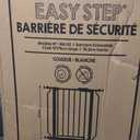 Regalo Safety 29-38.5" Baby Gate for Doorways & Bottom of Stairs, Pressure Mounted Baby Gate with Door for Babies, Toddlers & Pets, Tested & Safe for 30 Years, American Designed, American Owned, White