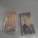 WILLBOND 200 Pcs Bear Cocktail Picks Food Picks Cocktail Toothpicks Bamboo Fruit Forks for Fruits Dessert Baby Shower Birthday Christmas Thanksgiving Wedding Party Supplies