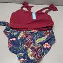 Two Piece High Waisted Swimsuits - Women Tummy Control Bikini Modest Bathing Suit 2PC 2025 (M)