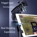 Game Controller for iPad PUBG Mobile Game Controller Cellphone Trigger Switches for PUBG/Knives Out Gaming Controller Shooter L1R1 Trigger Fire Button Aim Key Gamepad for Tablet/Android/iOS/iPhone