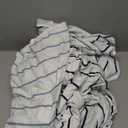 Striped Sheets - Navy Blue & White Striped Sheets - 1 Flat & 1 Fitted & 2 Pillowcases w/ Deep Pockets  Wrinkle & Fade Free - Soft, Breathable & Cooling  Luxury Pinstripe Bedding - Full Size Bed Set