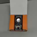 Portable Bluetooth Speaker with Lights, Transparent Wireless Mini Bluetooth Speaker with TWS, Perfect Small Speaker HD Sound and Bass for Office, Home, Shower, Room, Bike, Car (Black)