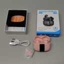 App1e AIRP0Ds Pro Alternative Wireless Ear Buds, Studio-Quality, Deep Bass, Enhanced Audio Clarity, Bluetooth 5.4 Earbuds, ENC Noise Cancelling Call, Secure Fit Memory Foam Tips, IPX6 Waterproof(Pink)