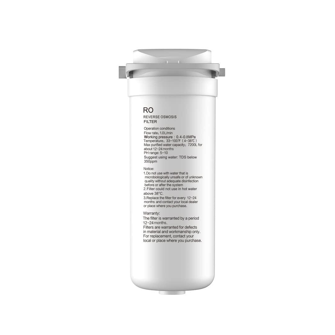 Comfee' CFU10R1AWW-FR Filter, Replacement RO Filter for CFU10R1AWW 400GPD Reverse Osmosis System, 2-Year Lifespan
