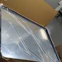 DUMOS Black Vanity Bathroom Mirror for Wall, Metal Framed Rounded Rectangular Modern Mirrors for Over Sink, 30x40 Inch for Farmhouse, Tempered Glass, Hangs Horizontally or Vertically