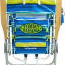 Tommy Bahama Hi-Boy 17" Seat Height 4-Position Lace-Up Suspension Folding Beach Backpack Chair