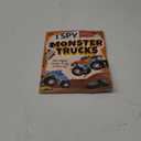 I Spy Monster Trucks: Spot Mighty Monster Trucks on Race Day! A Cute Search and Find Book for Toddlers (I Spy Books for Toddlers)