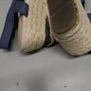 Juliet Holy Womens Wedges Sandals Platform Espadrilles Slingback Closed-toe Clogs Sandals, Navy Blue, 7