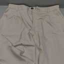 Cnlinkco Dress Pants Women High Waisted Business Casual Pants Trendy Flowy Straight Leg Trouser Pants Office Outfits L