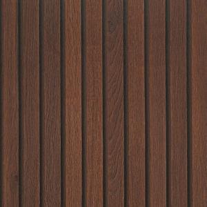 VEELIKE Walnut Wooden Slat Wallpaper Peel and Stick Waterproof Dark Wood Contact Paper for Walls 15.7''x118'' Self Adhesive Removable Faux Wood Slats Wall Panel Wallpaper for Bedroom Accent Wall Dcor
