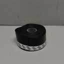 26 Feet Silicone Seal Strip, Weather Stripping for Doors and Windows, Draft Stopper Adhesive Tape for Shower Glass Gaps (Black, 45MM)