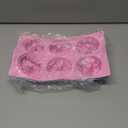 HUAKENER 2 Pcs Mini Fluted Cake Pan, 6-Cavity Fluted Tube Cake Pan, Non-stick Silicone Baking Mold for Cupcakes, Donuts, Cornbread, Brownies, Jellies