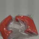 JWWY Bumper Tow Hook Covers Tow Trailer Hitch Receiver Cover Towing Hitch Rubber Sleeve Protector Cover Trim Fit for 2007-2025+Jeep Wrangler JL Gladiator JT 4XE JK Exterior Accessories 2pcs Red