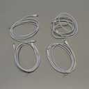 4Pack USB C to Lightning Cable 6FT, Fast Charging Cord for iPhone 14, Replacement for Apple Original Charger Cable for iPhone 14 13 12 11 Pro 11 XS MAX XR 8 7 6s Plus (White)