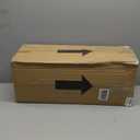 7.92 gallon/30L Kitchen Trash Can with Lid,Tall Slim,Elegant,Black,Brushed Stainless Steel Lgarbage Can for Office,Hotel,Kitchen (30Lblack)