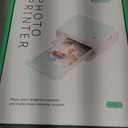 YOTON Photo Printer, Picture Printer with 54 Sheets (4"x6") & 1 Ink Ribbon, Support AR Video Printing, Wi-Fi Connection, Portable Photo Printer for iPhone/Android/Laptop