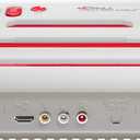 Retro-Bit Super Retro Trio HD Plus 720P 3 in 1 Console System - HDMI Port - for Original NES/SNES, Super Nintendo and Sega Genesis Games - Red/White