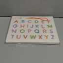 FINDMAG Magnetic Letter Board, Double Sided Alphabet Magnets Tracing Board for Toddlers, Uppercase & Lowercase ABC Boards for Learning Practice, Handwriting, Preschool Educational Gifts for Children (White)