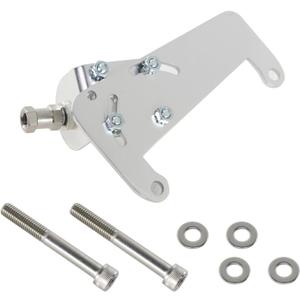 Cascadia Mirror CB Antenna Mounting Bracket Compatible with Freightliner Trucks PCA5002, Heavy Duty Steel Antenna Mounting Bracket with SO-239 Stud Connector