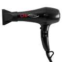 CHI Ceramic 1875 Watt Hair Dryer, Includes A Concentrated Nozzle, Quick-Drying, Reduces Frizz & Increases Shine, Jett Black
