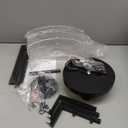 Black Chandeliers for Dining Room Light Fixture, Foyer Lighting Fixtures Pendant Lights Kitchen Island, Adjustable Glass Modern Farmhouse Chandelier for Entryway, Bedroom, Bathroom, Foyer, Living Room