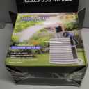 Garden Hose 25ft, Stainless Steel Metal Water Hose with 10 Function Nozzle, Lightweight Hose, No Kink, Leak-proof, Puncture Resistant for Yard, Outdoor, RV