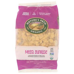 NATURES PATH CEREAL FLK MESA SUNRS ORG, 26.4 OZ, PK- 6, Best By: 2025 Nov 28