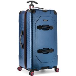 Traveler's Choice Maxporter II Hardside Polycarbonate Spinner Wheels, Navy, 30" Trunk Luggage