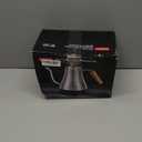 Bodum 27oz Melior Gooseneck Electric Water Kettle, Pour Over Coffee & Tea, Brushed Stainless Steel