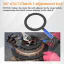 Dry Dual Clutch Transmission Remover Installer Tool Kit, Compatible with Ford Focus Fiesta B-MAX Transit Connect, DPS6 Dual Clutch Transmission Reinstall Reset Tool, FM No. 307675