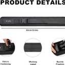 3 x Dumbbell Hip Thrust Belt,Thick Padding Booty Belt for Hip Thrust,Dumbbell Belt for Hip Thrust,Glute Trainer and Booty Builder (Black)