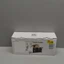 Kitchen Utensil Holder, Silverware Organizer Holder, Compact Metal Organizer for Flatware, Spoons, Forks, and Knives - 3 Separate Compartments Perfect for Kitchen Countertop- Black