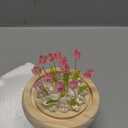 Lifnatty Tulips Lamp Gifts for Women, Tulips Artificial Flowers Night Light, Light Up Pink Tulip in Glass Dome for Bedroom, Unique Birthday Gifts for Women, Mom, Sister, Friends, Cute Home Decor