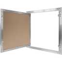 16" x 16" Waterproof Drywall Access Panel, Tileable and Paintable Ceiling and Wall Access Panel for Drywall, Wire Cover for Wall Covering Panels, Push to Open, Flush-Mount Wall Hole Cover