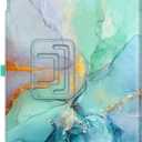 Fintie Folio Case for iPad Pro 12.9 (2nd Gen) 2017 / iPad Pro 12.9 (1st Gen) 2015 - [Corner Protection] Premium PU Leather Smart Stand Protective Cover with Auto Sleep/Wake (Emerald Marble)