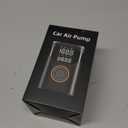 Tire Inflator Portable Air Compressor-150PSI Tire Air Pump, 5X Faster with Digital Gauge, Auto-Off & LED Light, Air Pump for Car Tires, Motorcycle, Bike, Balls & More, Car Gifts for Men Women (Black)