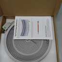 WB30T10133 WB30X24111 Radiant Dual Surface Element 9 inch Replacement for GE Glass Cooktop Burner, Element Radiant 9in Dual with Heating Element Wire Replace 4465256 AP5989975 PS11729126 by Fetechmate