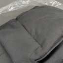 EASELAND Soft King Size Down Alternative Comforter All Season Reversible Quilted Duvet Insert with Corner Ties,Warm Fluffy Lightweight for Winter Summer,Dark Grey,90''x102''