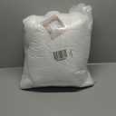 18x18 Pillows Inserts Set of 2, Throw Pillows 18 Inch Luxury Down Alternative Pillow Inserts with Double-Edge Breathable Side Mesh, Square Premium Cushion for Bed, Sofa, Couch (White)