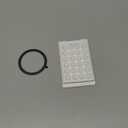 Magnetic Suction Phone Card Holder Mount for MagSafe, Phone Wallet, Compatible with iPhone MagSafe Case, Hands-Free Mirror Shower Smartphone Holder Accessory for TikTok Videos, Selfies, White