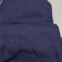 Bedsure 100% Cotton Muslin Blankets for Adults Large Throw 50x70 Inches - 4-Layer Breathable and Lightweight, Soft Boho Gauze Muslin Cotton Blanket for Couch Decor Travel Summer, Navy Blue