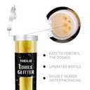 Edible Glitter for Drinks  Pandalab 8 Colors Luster Dust Set Food Grade Shimmer Powder for Cocktails for Cake Decorating, Fondant, Chocolate & Donuts, 5g/Bottle