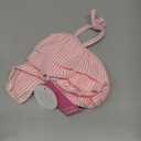 RuffleButts Girls UPF50+ Sun Protection One Shoulder Ruffle Tankini Two Piece Swimsuit (3-6 Months, Fancy Me Floral)
