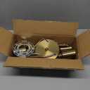 Modern Sputnik Chandelier Ceiling Light Fixtures, 6-Lights 22 Mid Century Industrial Metal Semi Flush Mount for Dining Room, Bedroom, Living Room-Brushed Gold