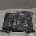 2 in 1 Car Steering Wheel Tray / Back Seat Headrest Tray for Eating Food Drink and Writing Laptop Work, XERGUR Black Car Desk