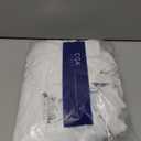 CGK Unlimited Wrap Around Dust Ruffle Bed Skirt - White - for Full Size Beds with 15 Inch Drop - Easy Fit Elastic Strap - Adjustable Pleated Bed skirt w/Brushed Fabric - Wrinkle Free - for Women, Men, Kids & Teens