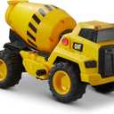 CAT Construction Toys, CAT Construction 11.5" Power Haulers Cement Mixer, Realistic Lights & Sounds, Motion Drive Technology, Working Features, and Interactive Play for Ages 3+